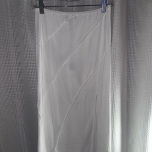 White Maxi Skirt- Princess Polly